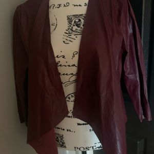 Forever 21 faux leather jacket